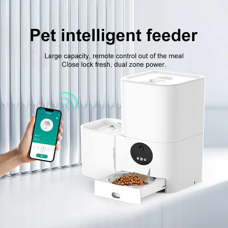 2-in-1 스마트 Wi-Fi 전기 애완동물 급식기 및 - Pet Feeders 리뷰 및 가격
