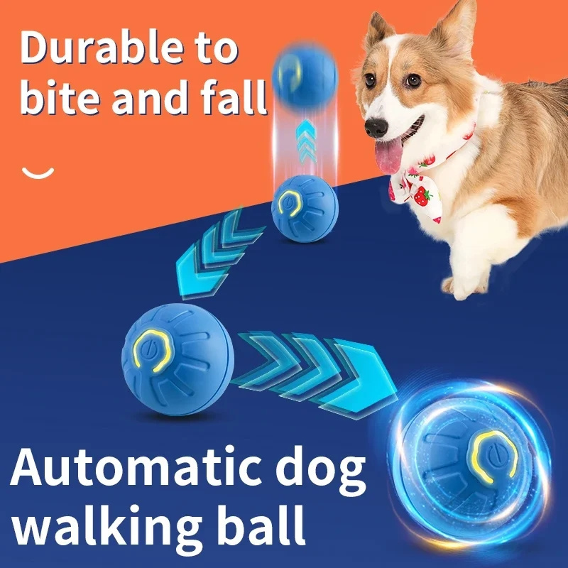 자동 인터랙티브 강아지 장난감 공, 반려동물 씹는 장난 - Automatic Moving Dog Ball 리뷰 및 가격