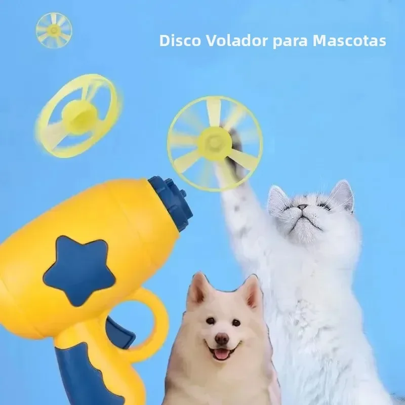 재미있는 고양이 장난감, 상호작용형 발사 장난감, 고양 - Flying Disc Dog Training Toy 리뷰 및 가격